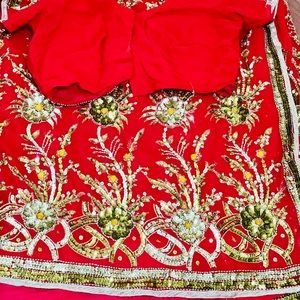 Like New Indian bridal saree